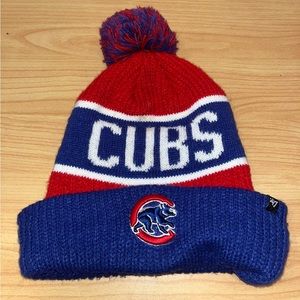MLB South Bend Cubs Sports Beanie with Pom Pom